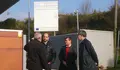 Os candidatos do BNG de Cabanas e Fene visitan o Punto limpo de Carballo